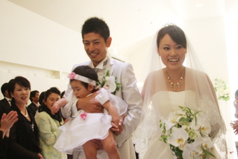 自分達らしい結婚式で皆様に感謝の気持ちを伝えました！！