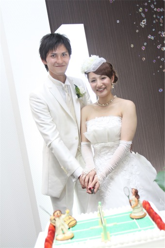 ２人の趣味を取り入れた！私達らしい結婚式になりました♪♪