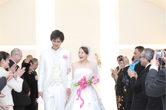 ２人の趣味を取り入れた！私達らしい結婚式になりました♪♪