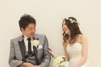 笑顔あふれるHAPPY  WEDDING♡