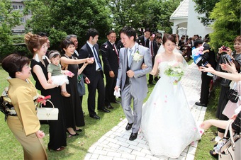 笑顔いっぱいの私達らしい 　　　　　 アットホームwedding♡♡